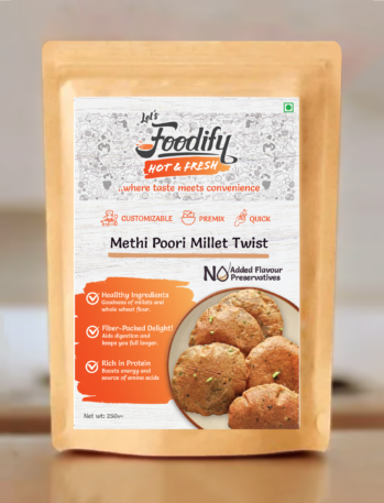 Methi Poori Millet Twist