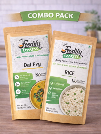 Dal Fry + Rice