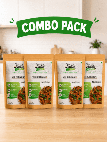 Veg Kohlapuri | Pack of 4