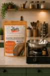 Sprouted Ragi & Carrot Cheela