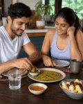 Sprouted Moong & Spinach Cheela – Front